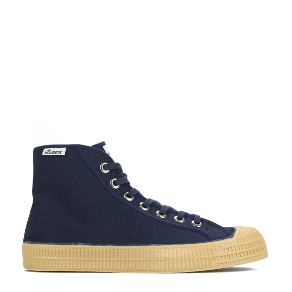 Men's Novesta Star Dribble 27 / 003 Trnsp Flat Shoes Navy Blue | E86773IRjI3