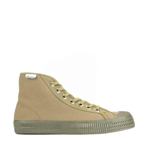 Men's Novesta Star Dribble Mono 42 Military Flat Shoes Green | Hhq43QbsB5w
