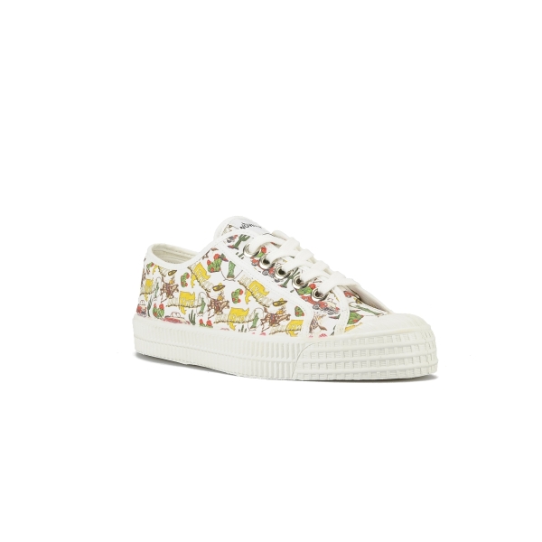 Men's Novesta Star Master Mlf Hollywood Flat Shoes White | e2wyji7rB37