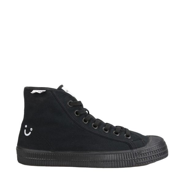 Women's Novesta S.D. Pes V Nudzi All Flat Shoes Black | Oq847wRMA2U